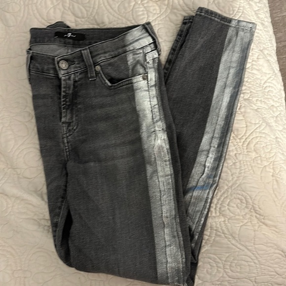 7 For All Mankind Denim - 7 for all mankind skinny jeans
